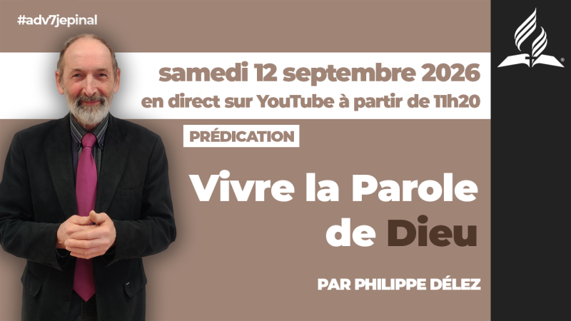 [Prédication] « Vivre la Parole de Dieu », sermon du 12/09/2026